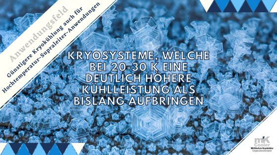 Günstigere Kryokühlung auch für Hochtemperatur-Supraleiter (HTS)-Anwendungen